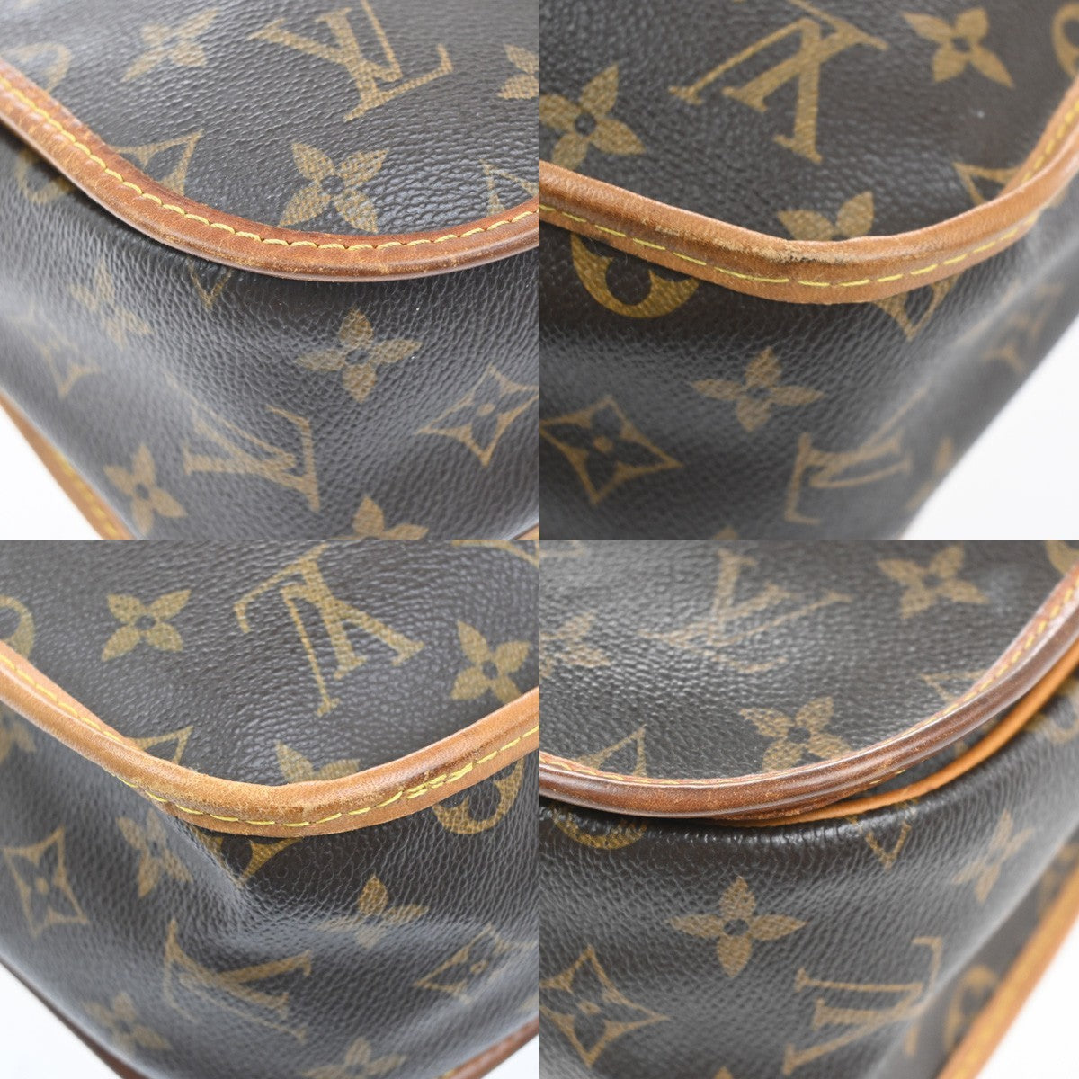 LOUIS VUITTON Messenger Bosphore PM Shoulder Bag Monogram Leather M40106 32MA381