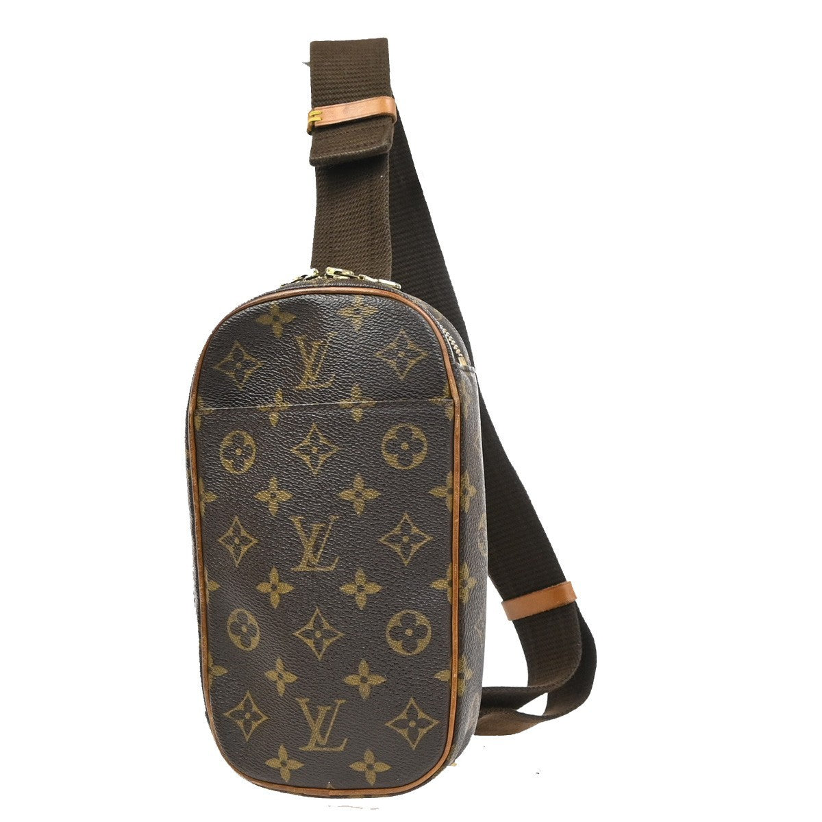 LOUIS VUITTON Pochette Gange Shoulder Bag Monogram Brown Spain M51870 73YH912