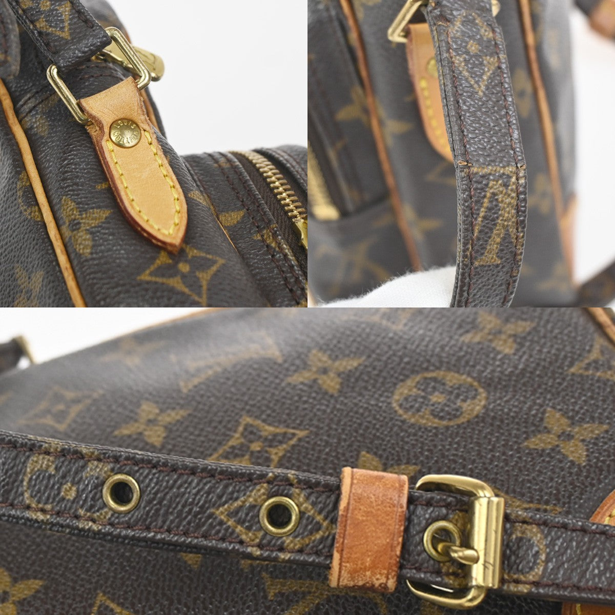 LOUIS VUITTON Amazon Crossbody Shoulder Bag Monogram Leather BN M45236 32KC766