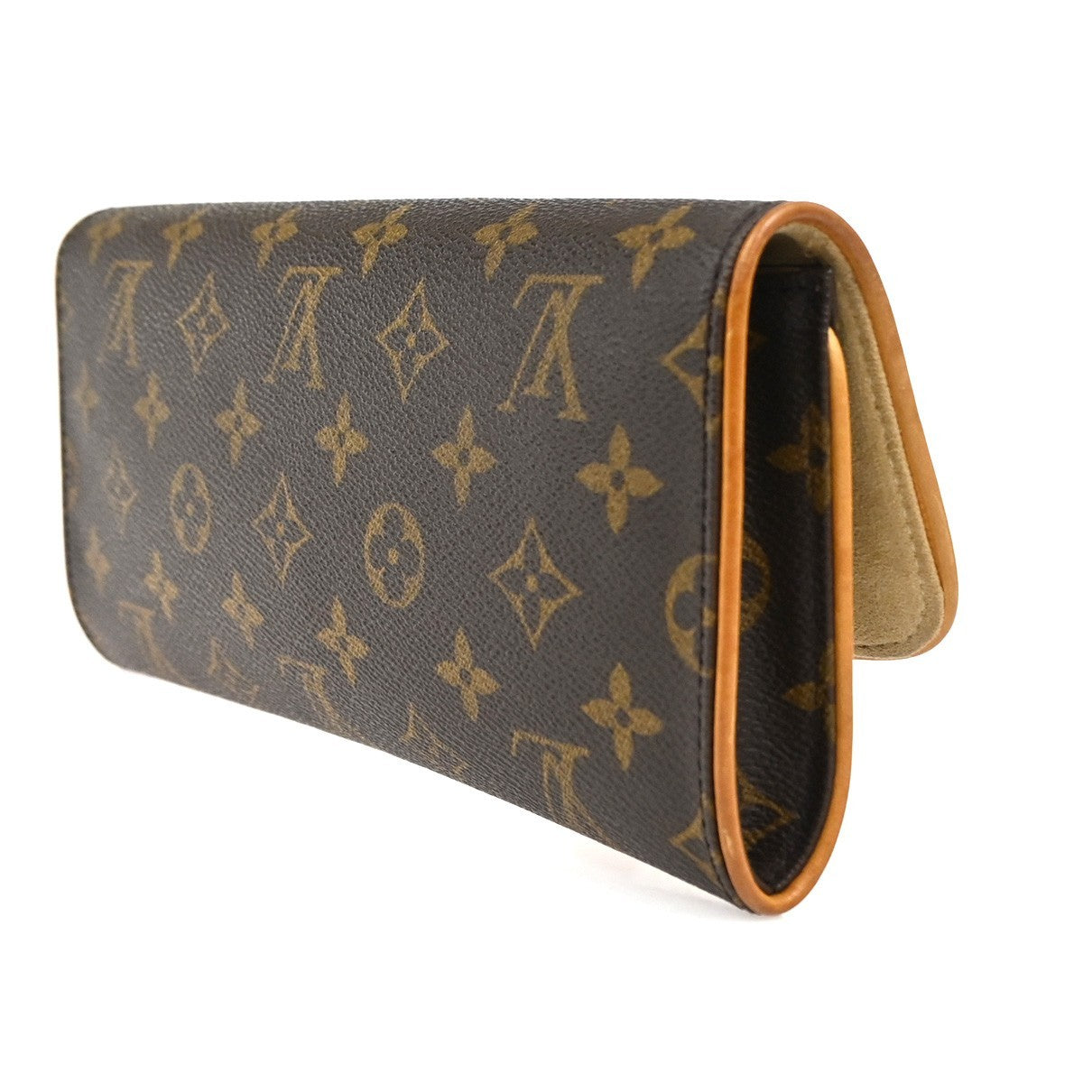 LOUIS VUITTON Pochette Twin GM 2Way Shoulder Bag Monogram Brown M51852 84TA638