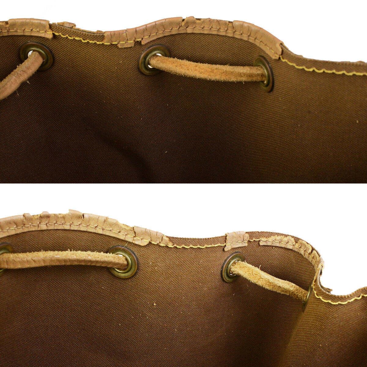LOUIS VUITTON Noe GM Drawstring Shoulder Bag Monogram Leather BN M42224 08SJ527