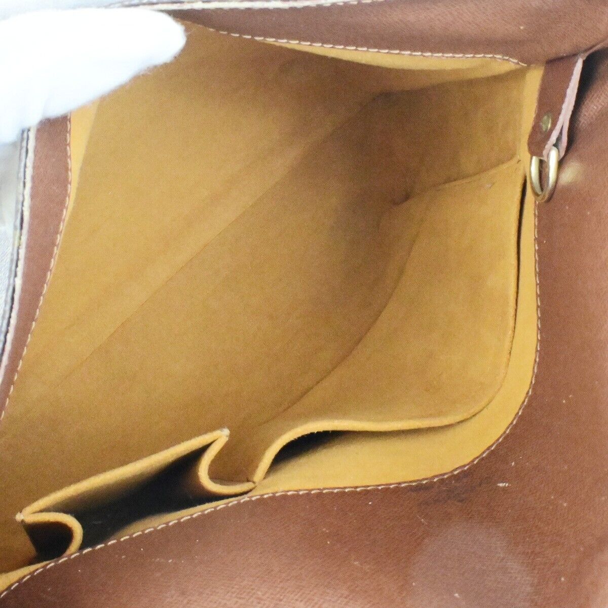 LOUIS VUITTON Musette Shoulder Bag Monogram Leather Brown Spain M51256 33FB533