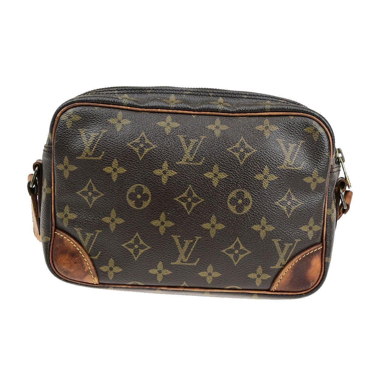 LOUIS VUITTON Trocadero 24 Shoulder Bag Monogram Leather Brown M51276 60YF151