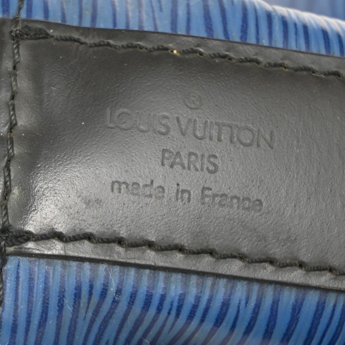 LOUIS VUITTON LV Sac De Paul PM Bicolor Shoulder Bag Epi Leather Blue BK 31KB589