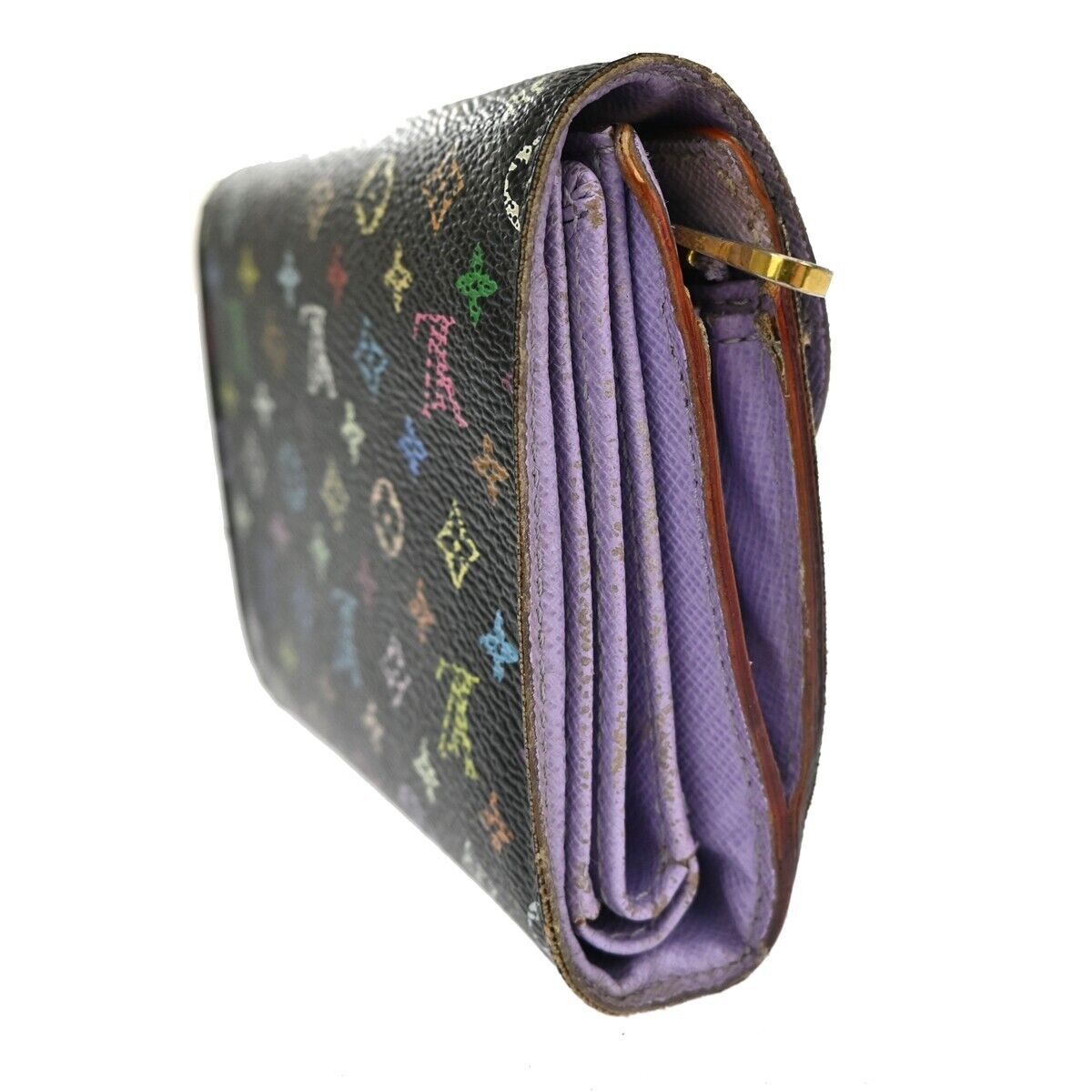 LOUIS VUITTON Portefeuille Joy Trifold Wallet Monogram Multi BK M60283 04EA245