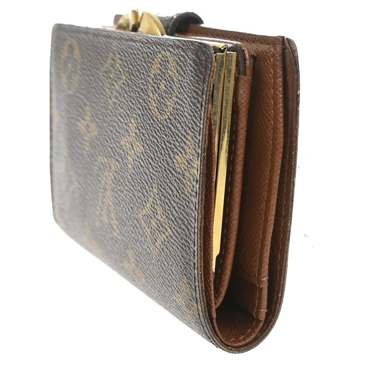 LOUIS VUITTON Portefeuille Viennois Bifold Wallet Monogram Brown M61674 30CA991