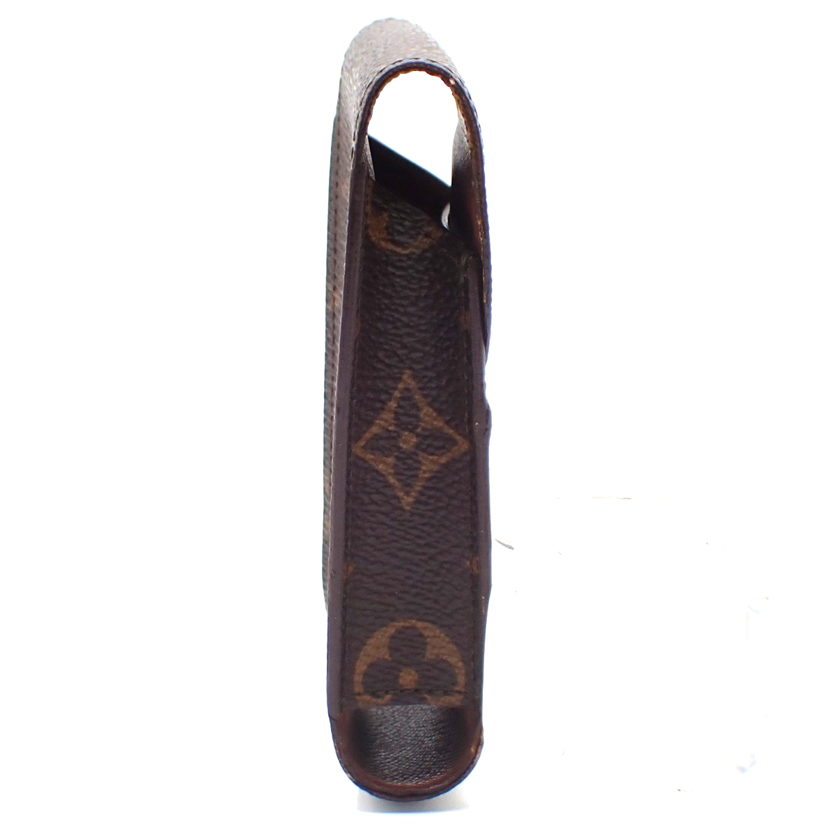 LOUIS VUITTON Etui Cigarette Case Monogram Leather Brown M63024 07AA164