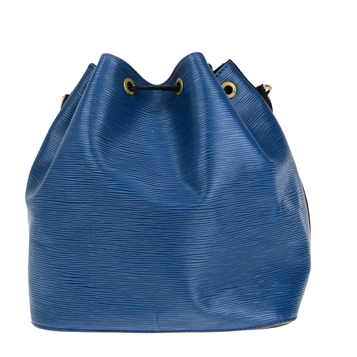 LOUIS VUITTON Petit Noe Bicolor Shoulder Bag Epi Leather Blue BK M44152 36EB411