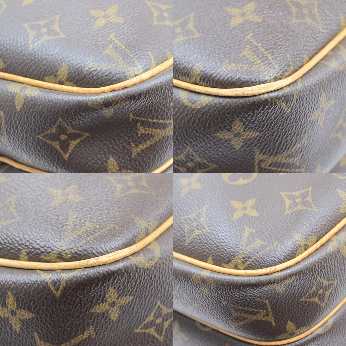 LOUIS VUITTON Reporter PM Crossbody Shoulder Bag Monogram Leather M45254 82YJ261