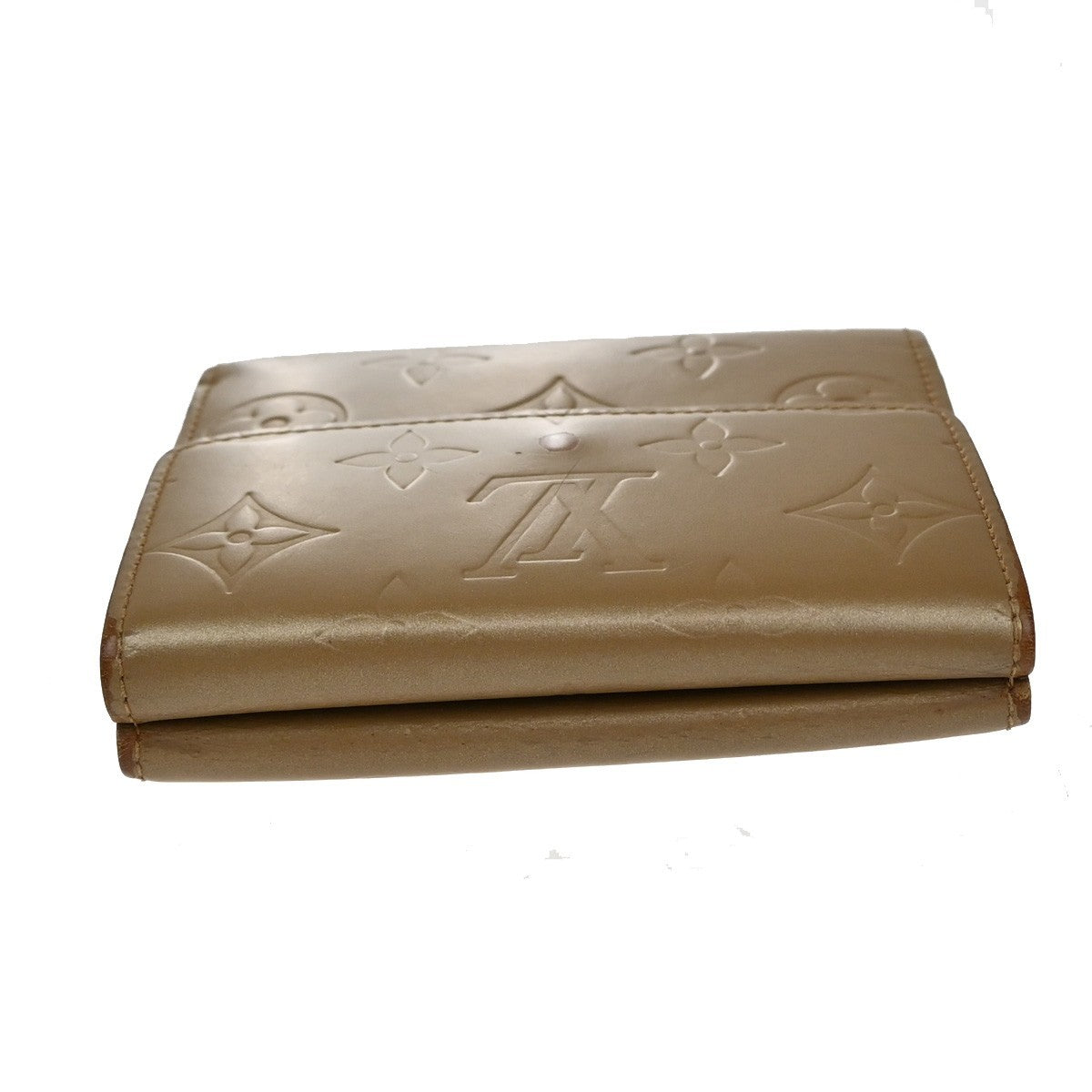 LOUIS VUITTON Porte Monnaie Billets Wallet Monogram Mat Brown M65117 67EG049