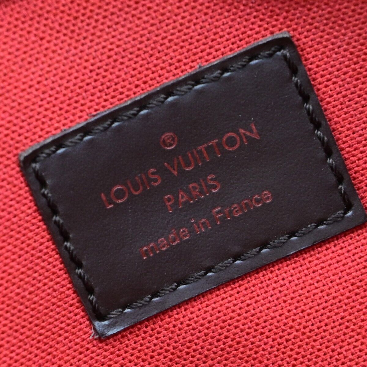 LOUIS VUITTON Bloomsbury PM Shoulder Bag Damier Leather Brown N42251 21EE040