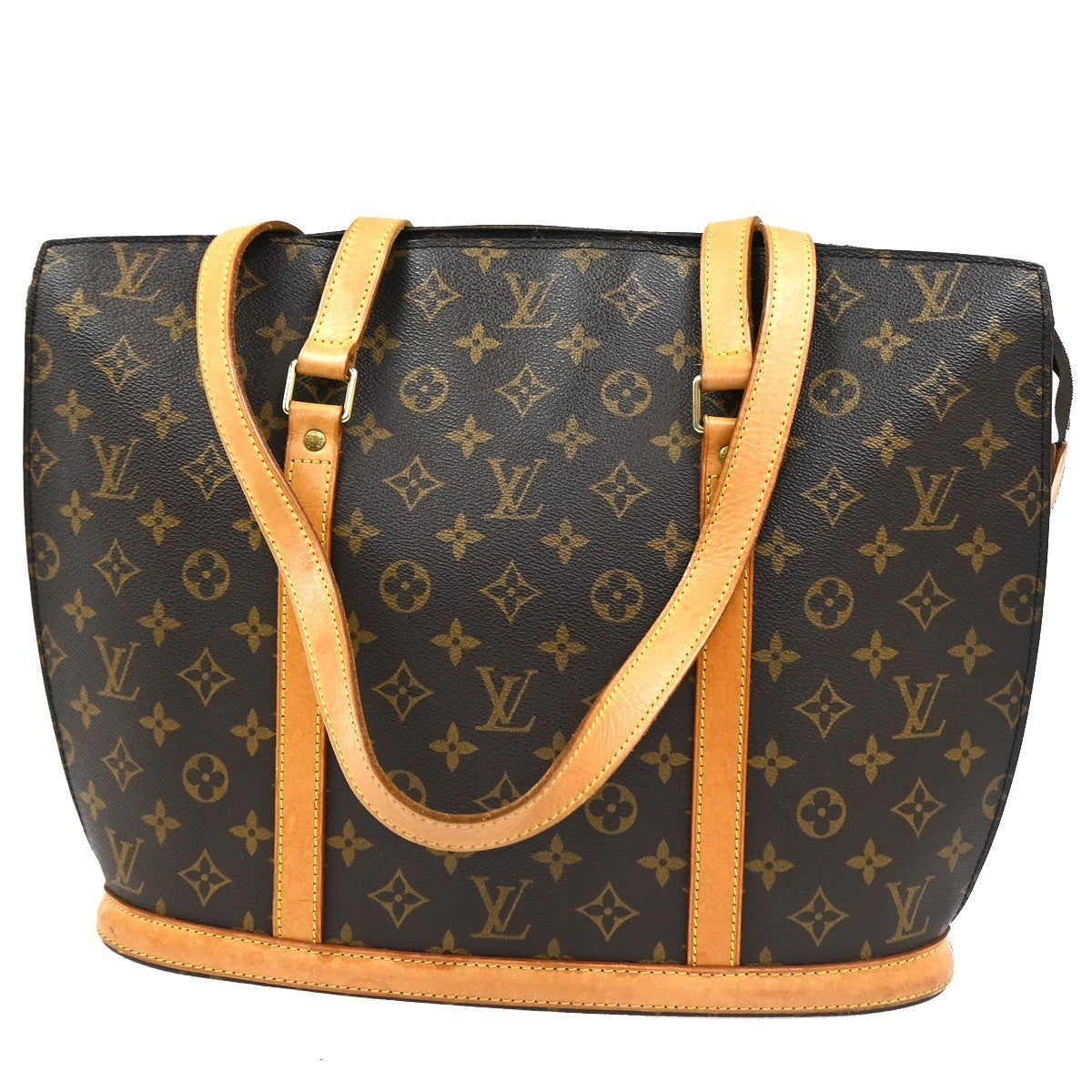 LOUIS VUITTON BABYLONE Shoulder Bag Monogram Leather Brown France M51102 89YH983