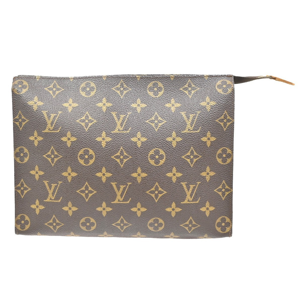 LOUIS VUITTON Poche Toilette 26 Clutch Pouch Bag Monogram Leather M47542 65ZA140