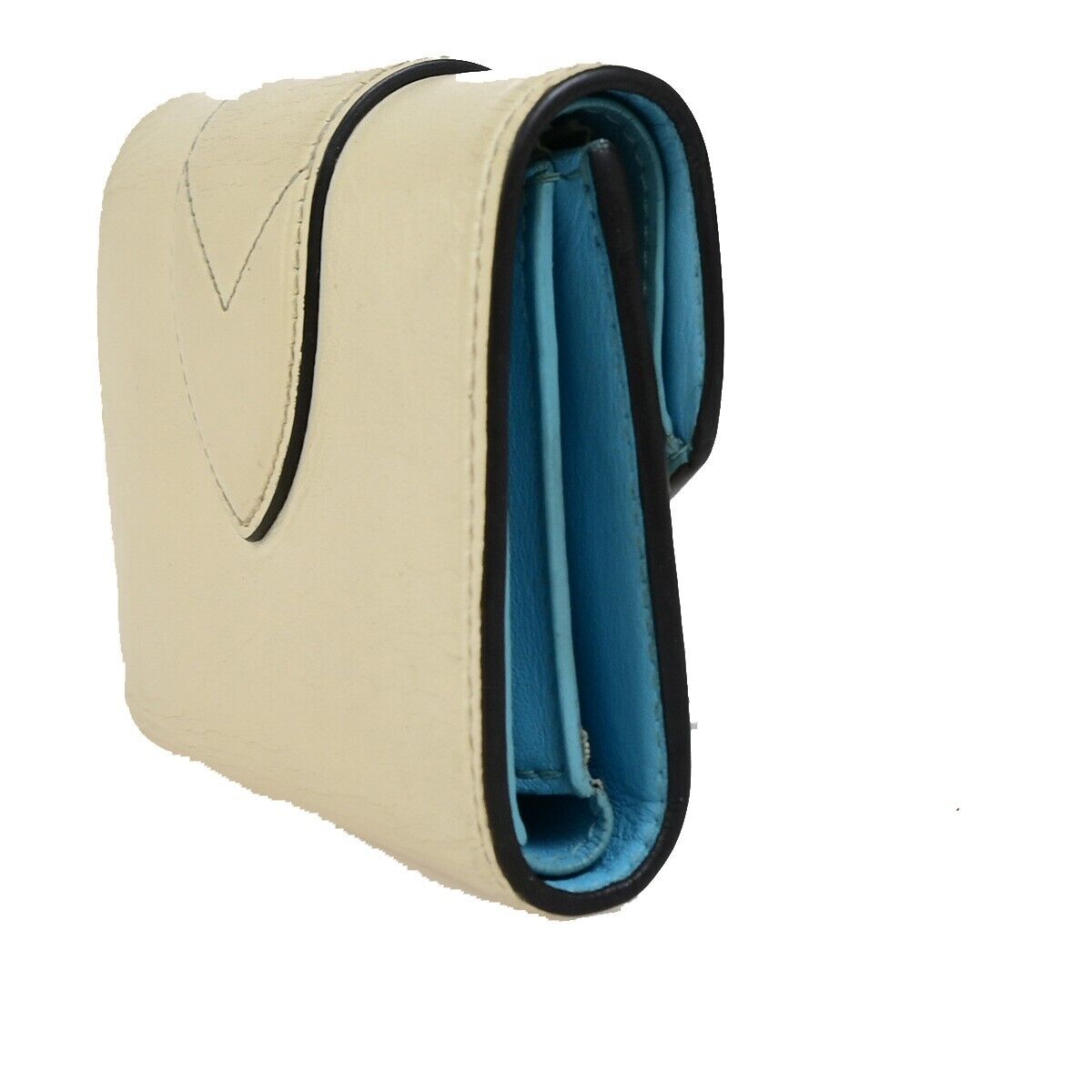 LOUIS VUITTON Portefeuille Pont Neuf Compact Wallet Leather Beige M69176 30KA393