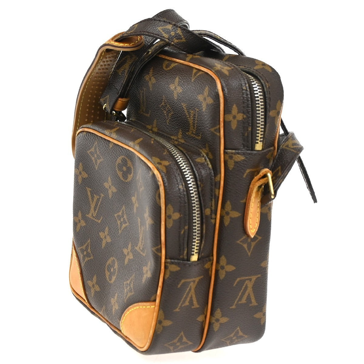 LOUIS VUITTON Amazon Crossbody Shoulder Bag Monogram Leather BN M45236 70KC298