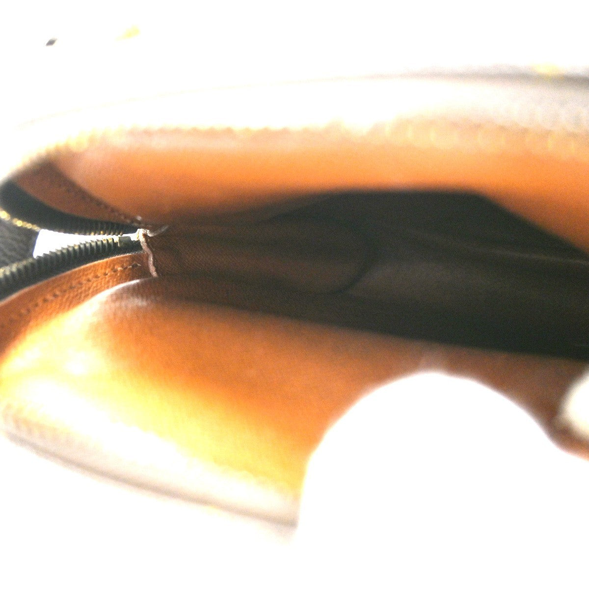 LOUIS VUITTON Mini Amazon Shoulder Bag Monogram Leather Brown M45238 31KC520