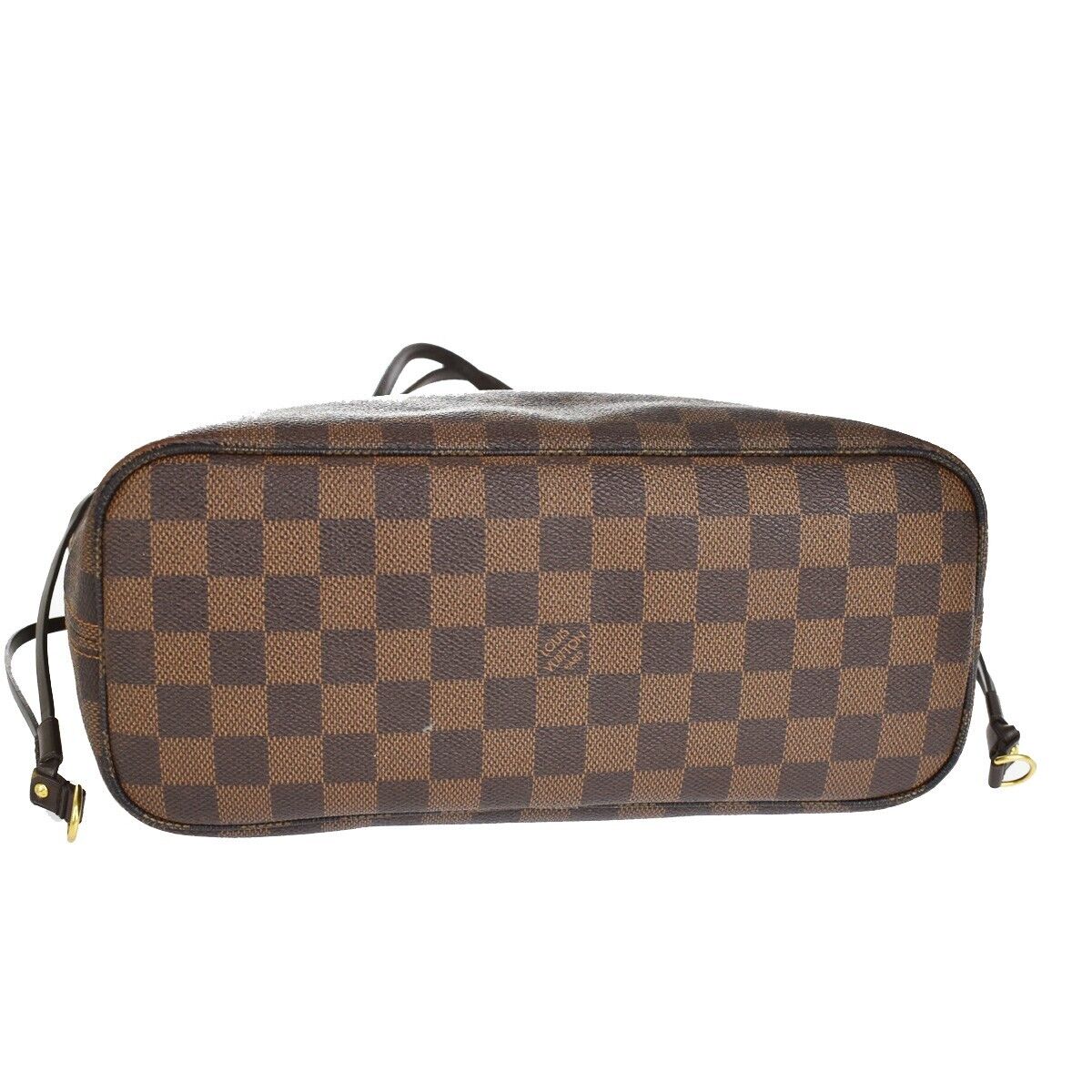 LOUIS VUITTON Neverfull PM Shoulder Tote Bag Damier Leather Brown N51109 17YE271