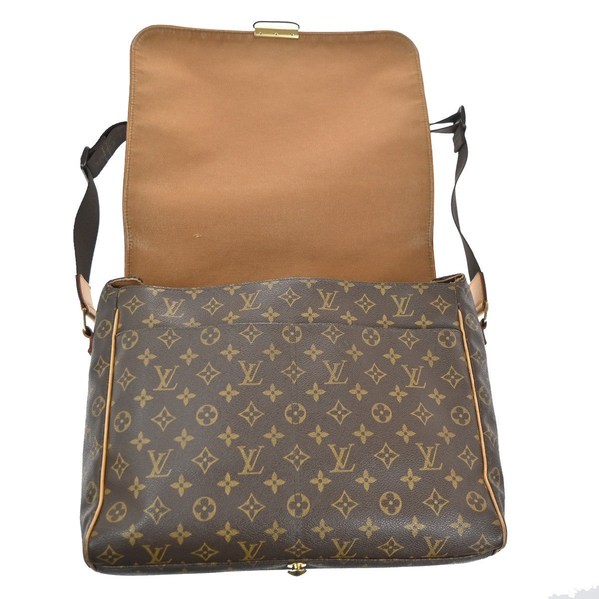 LOUIS VUITTON Abbesses Messenger Shoulder Bag Monogram Leather BN M45257 88MA232