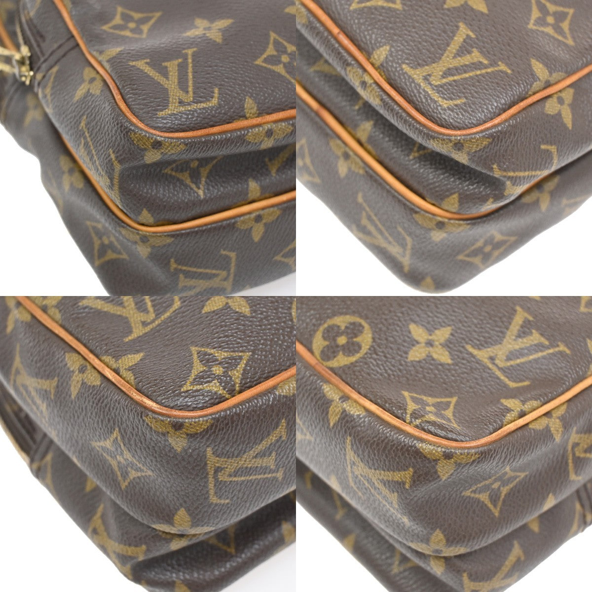 LOUIS VUITTON Mini Amazon Shoulder Bag Monogram Leather Brown M45238 31DA231