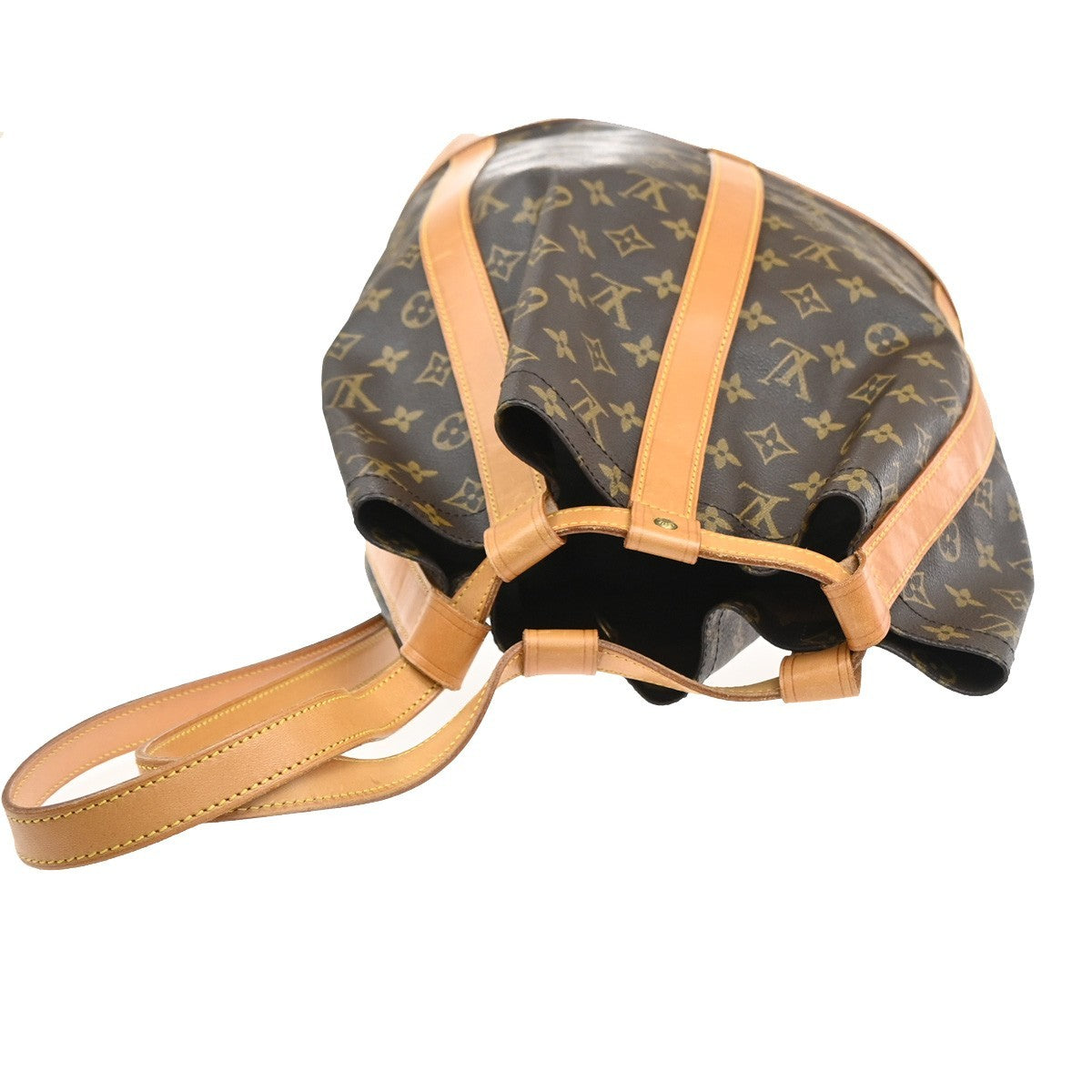 LOUIS VUITTON LV Randonnee GM Shoulder Bag Monogram Leather Brown M42244 15MA523