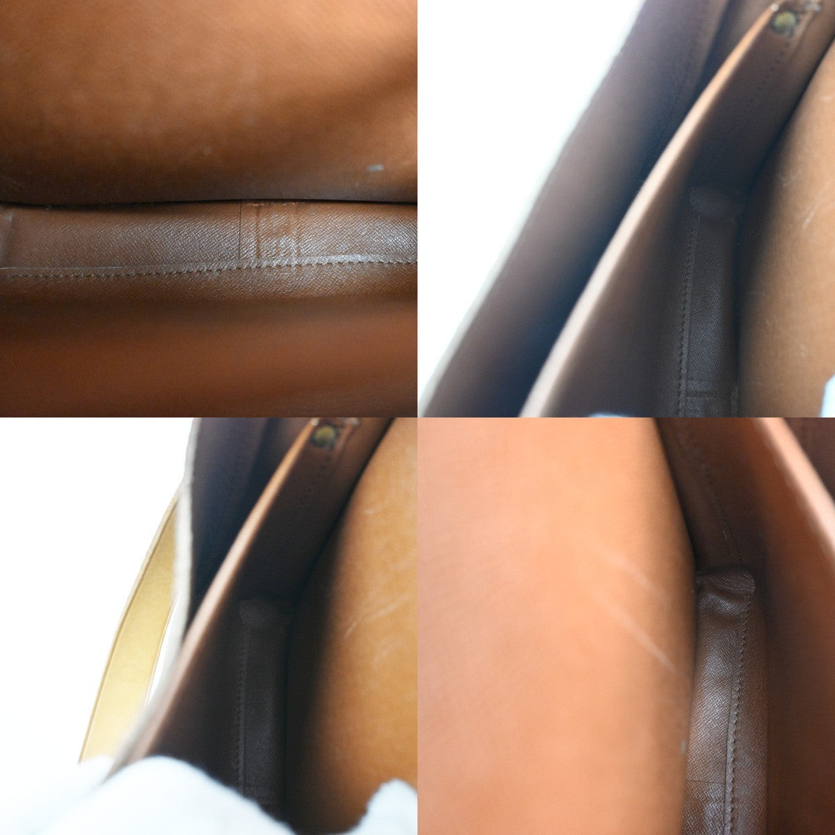 LOUIS VUITTON Cartouchiere GM Shoulder Bag Monogram Leather Brown M51252 82CA079