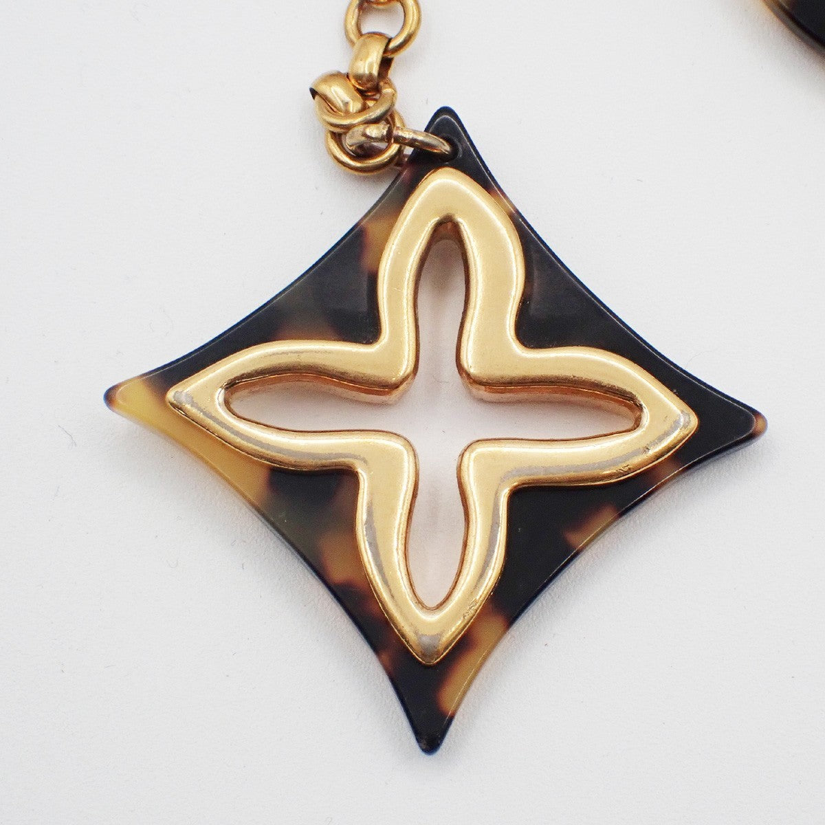 LOUIS VUITTON Bijou Sack Ansores Charm Key Chain Brown M65087 65KD030