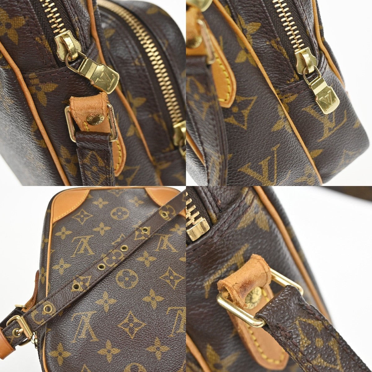 LOUIS VUITTON Amazon Crossbody Shoulder Bag Monogram Leather BN M45236 81YH950