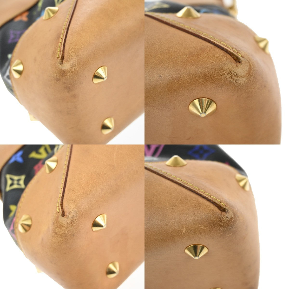 LOUIS VUITTON Judy MM Chain Hand Bag Monogram Multi Leather BK M40256 54RL420