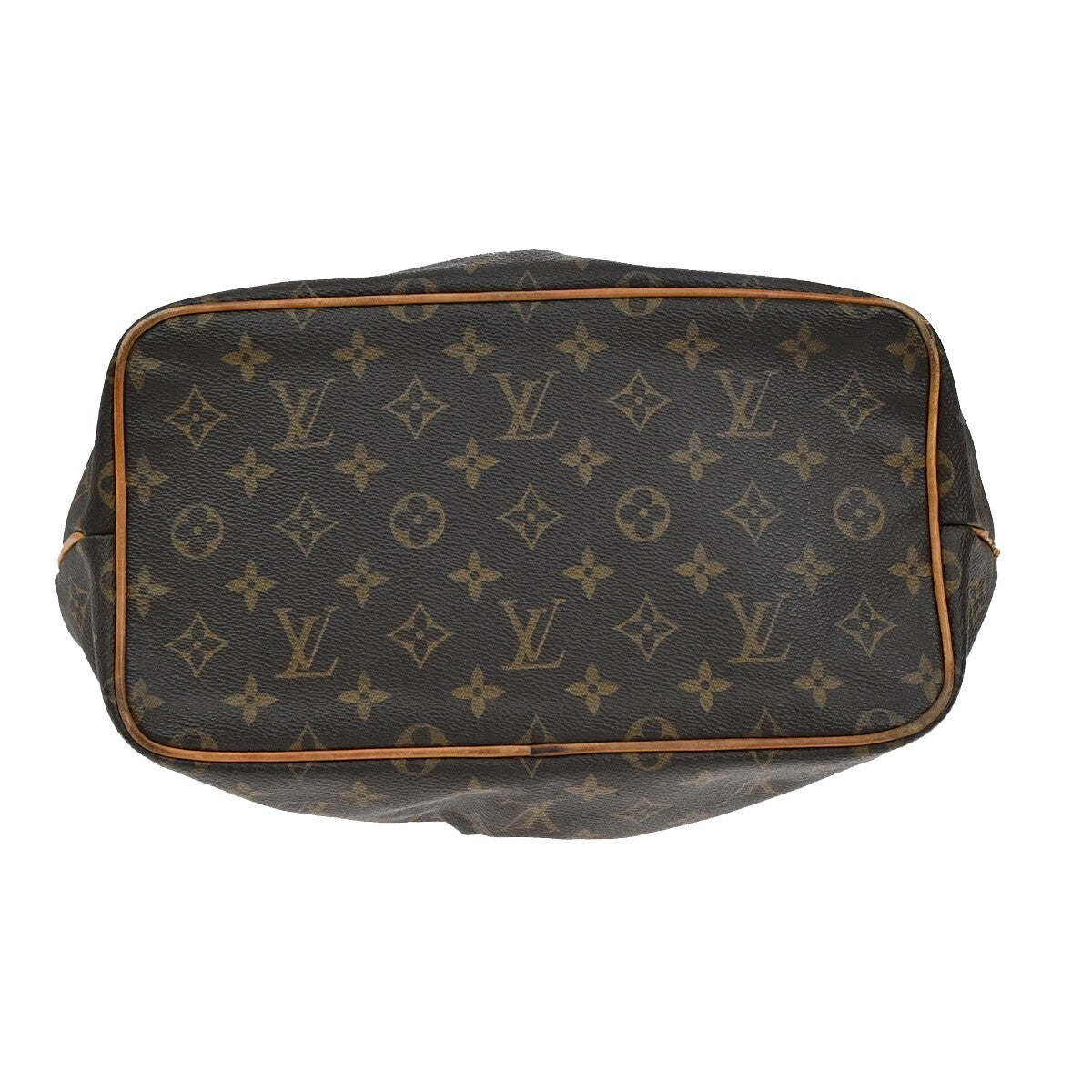 LOUIS VUITTON Palermo PM Shoulder Hand Bag Monogram Leather Brown M40145 88FB534