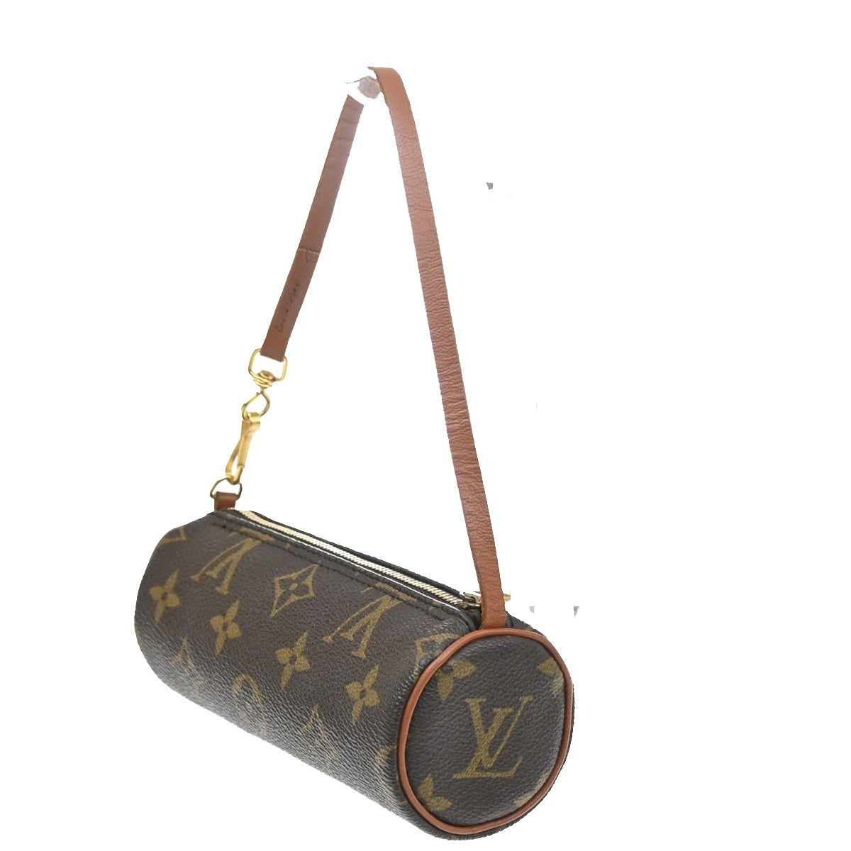 LOUIS VUITTON Mini Papillon Pouch Hand Bag Monogram Brown  M51380 66SA114