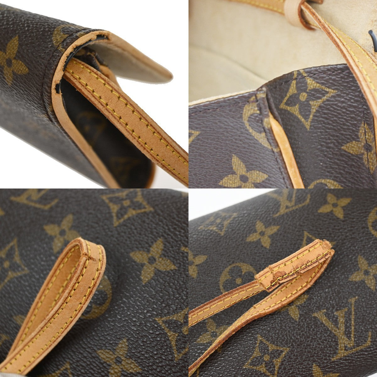 LOUIS VUITTON Pochette Twin GM 2Way Shoulder Bag Monogram Brown M51852 62YH953