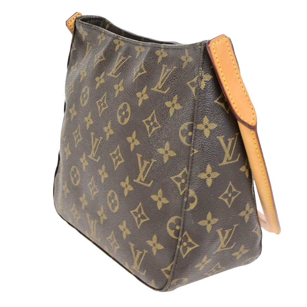 LOUIS VUITTON Looping MM Shoulder Bag Monogram Leather BN France M51146 93FB306