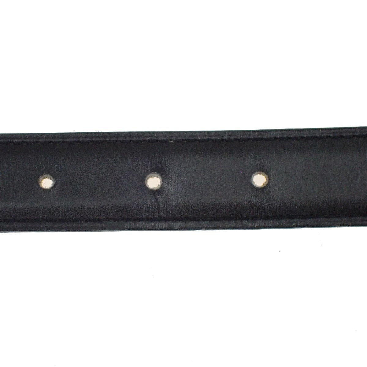 HERMES Logo Constance H Buckle Belt Size 65 Leather Yellow Black France 34RL638