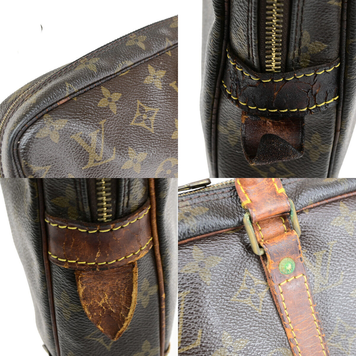 LOUIS VUITTON Porte Documents Voyage Briefcase Hand Bag Monogram M53361 04YF584