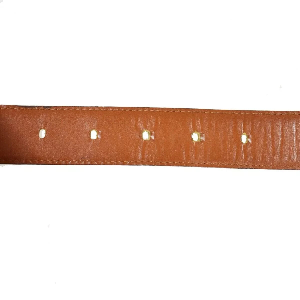 LOUIS VUITTON Ceinture Classic Belt Epi Leather 84/34 Brown Accessory 66YC265