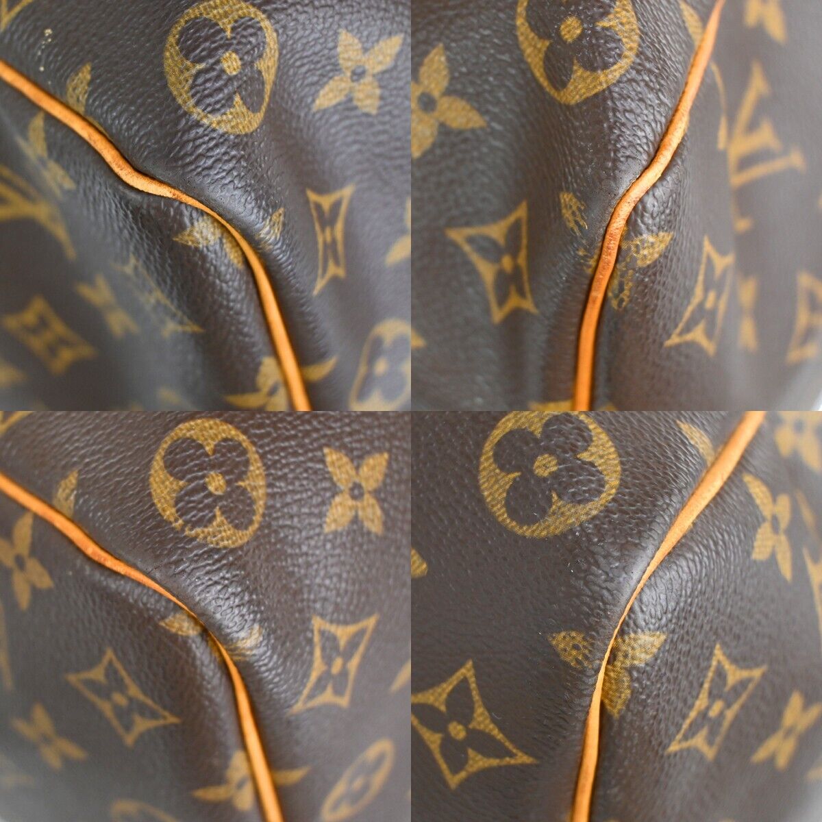 LOUIS VUITTON Keepall 50 Travel Hand Bag Monogram Leather Brown M41426 72YG737