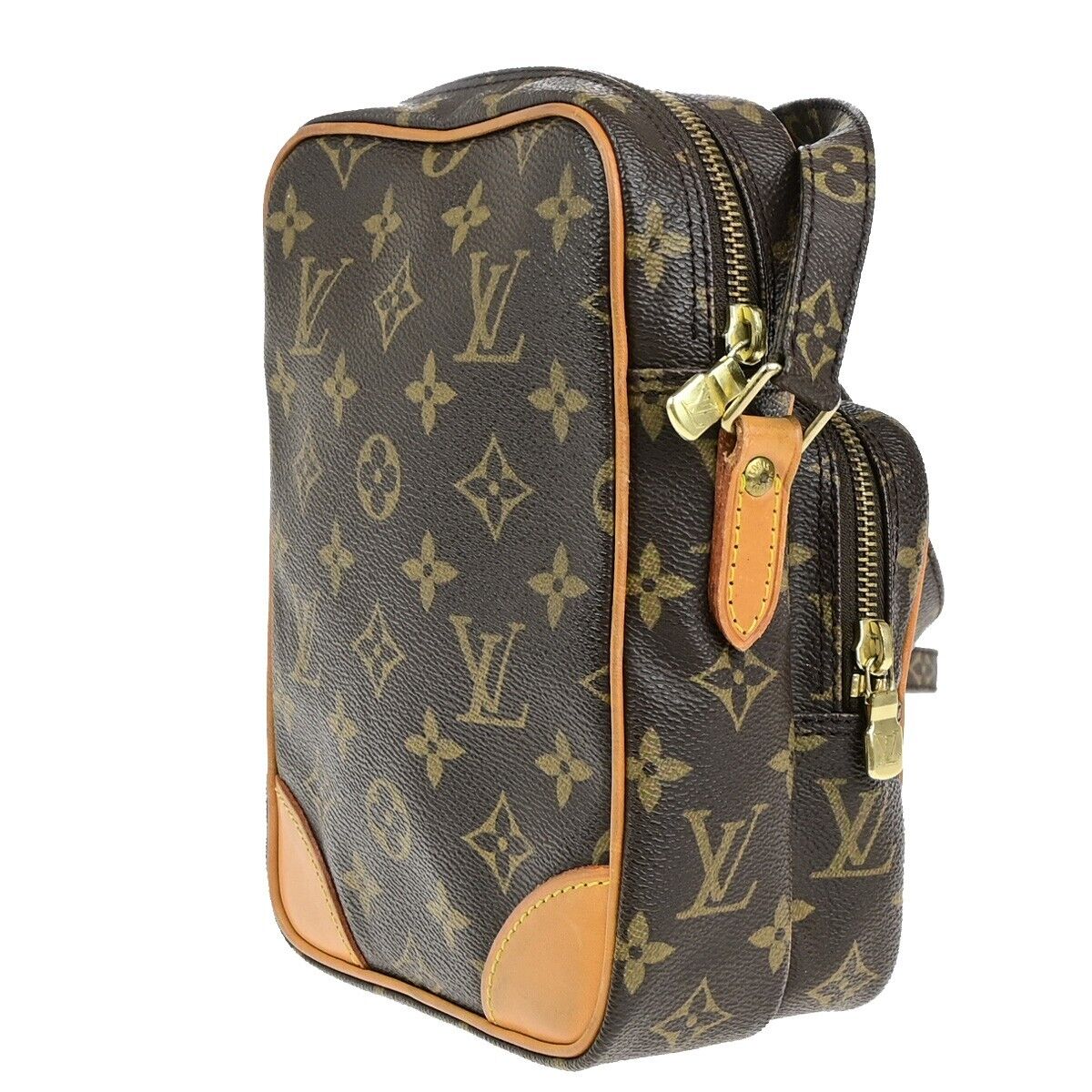 LOUIS VUITTON Amazon Crossbody Shoulder Bag Monogram Leather BN M45236 86ED320