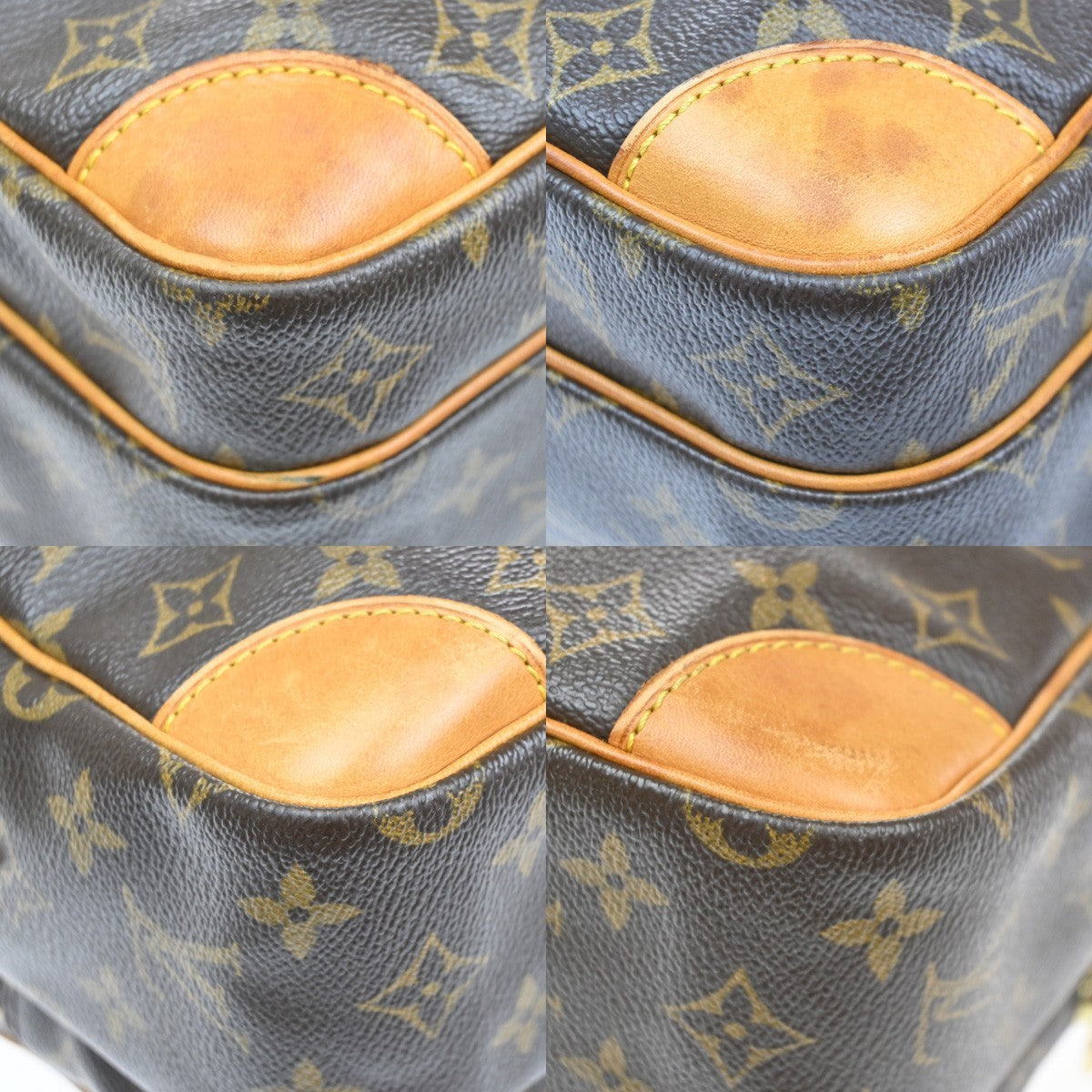 LOUIS VUITTON Nile Crossbody Shoulder Bag Monogram Leather Brown M45244 70SA024