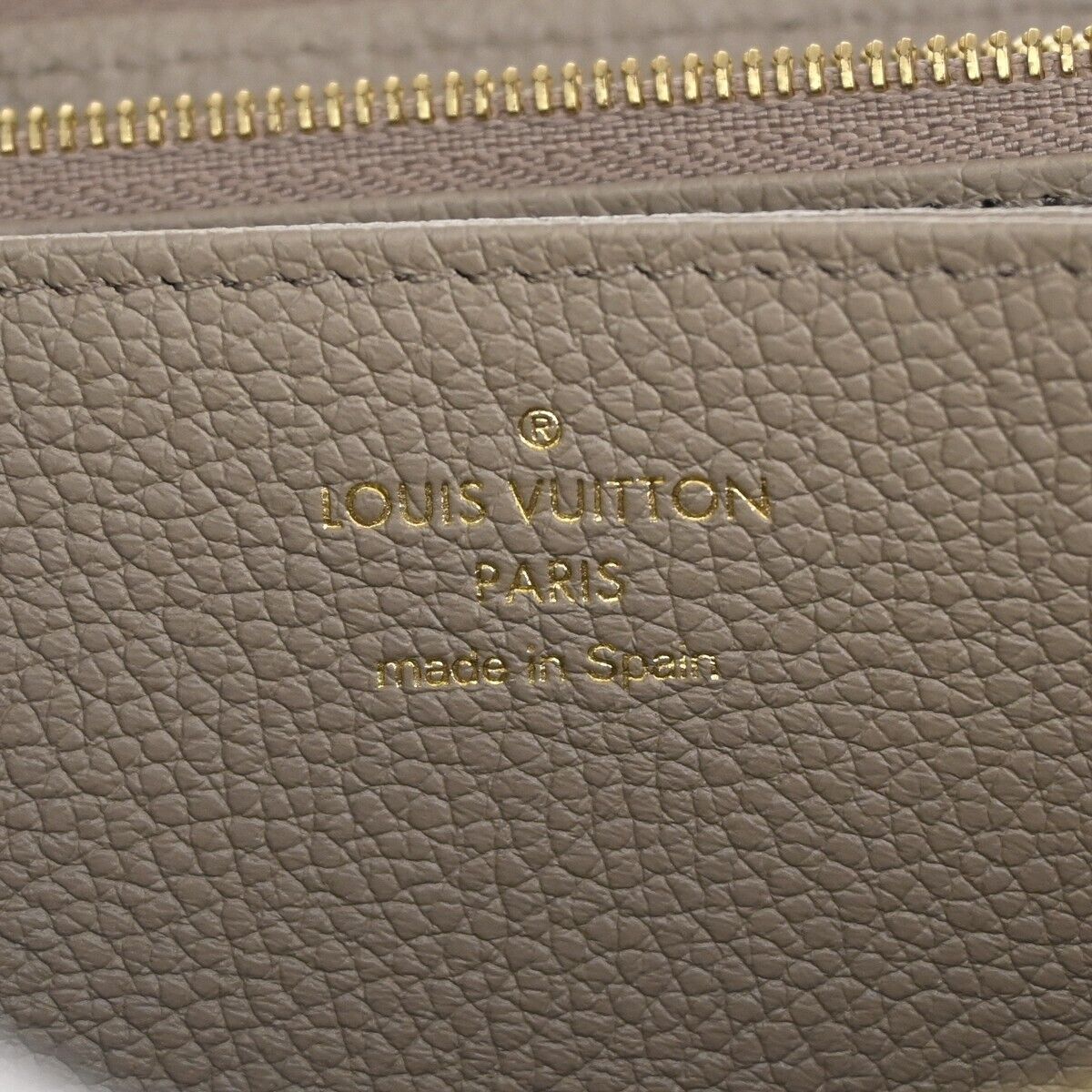 LOUIS VUITTON Zippy Wallet Bicolor Monogram Empreinte Leather M69794 59RH320