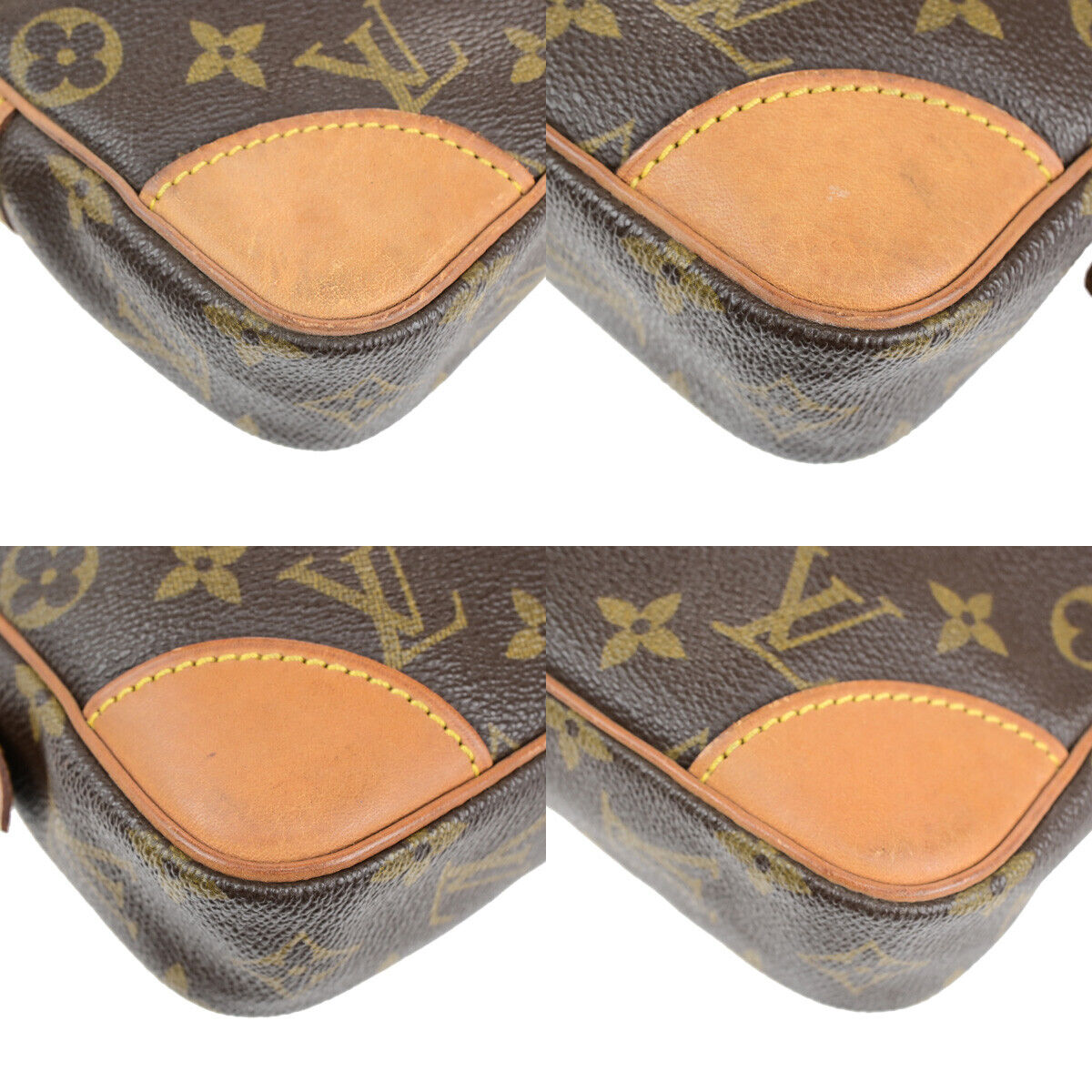 LOUIS VUITTON Marly Dragonne GM Clutch Hand Bag Monogram Brown M51825 36SJ489