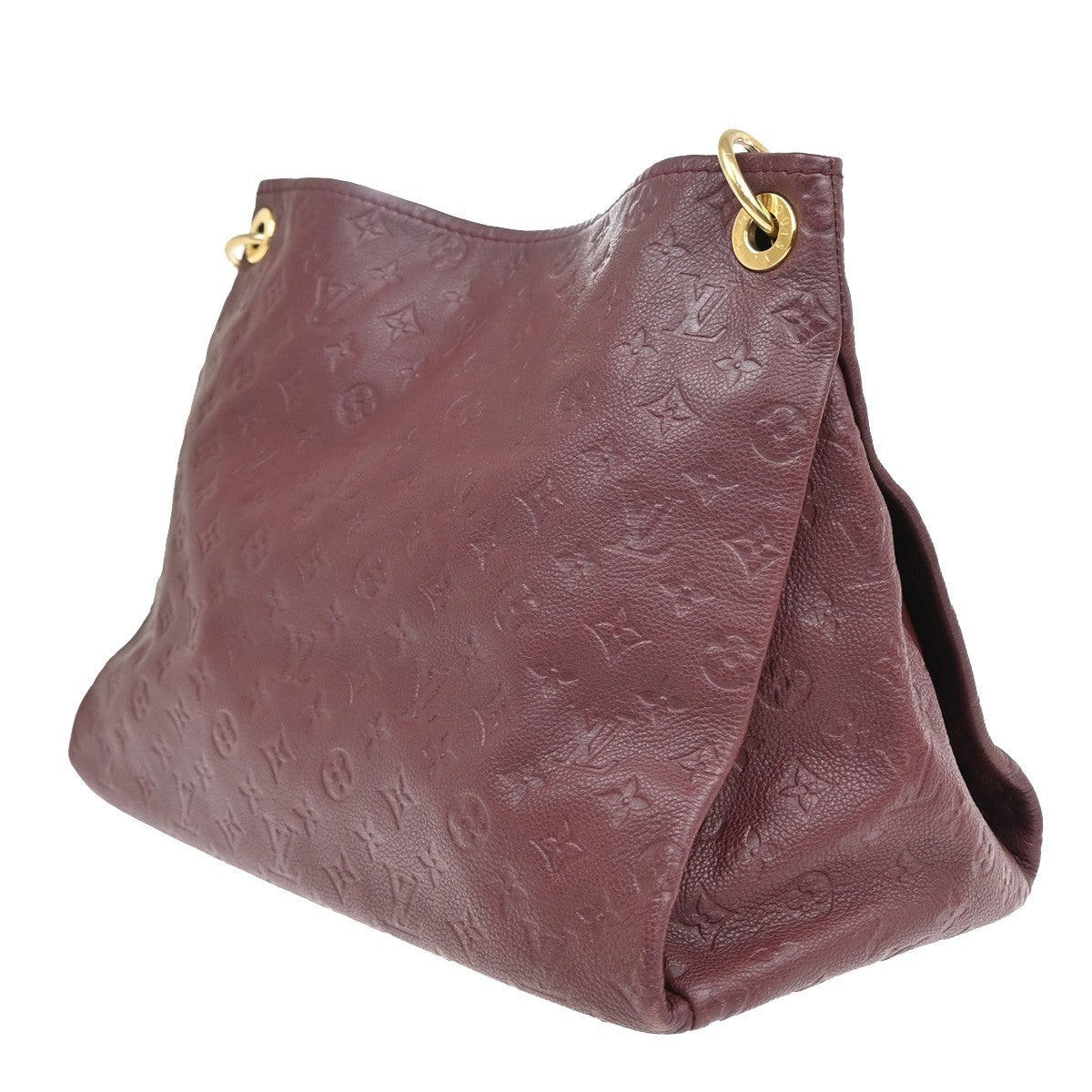 LOUIS VUITTON Artsy MM Shoulder Bag Monogram Empreinte Red M93451 614KP192