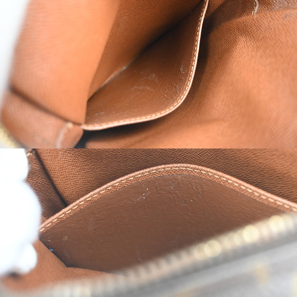 LOUIS VUITTON Amazon Crossbody Shoulder Bag Monogram Leather BN M45236 80KC775