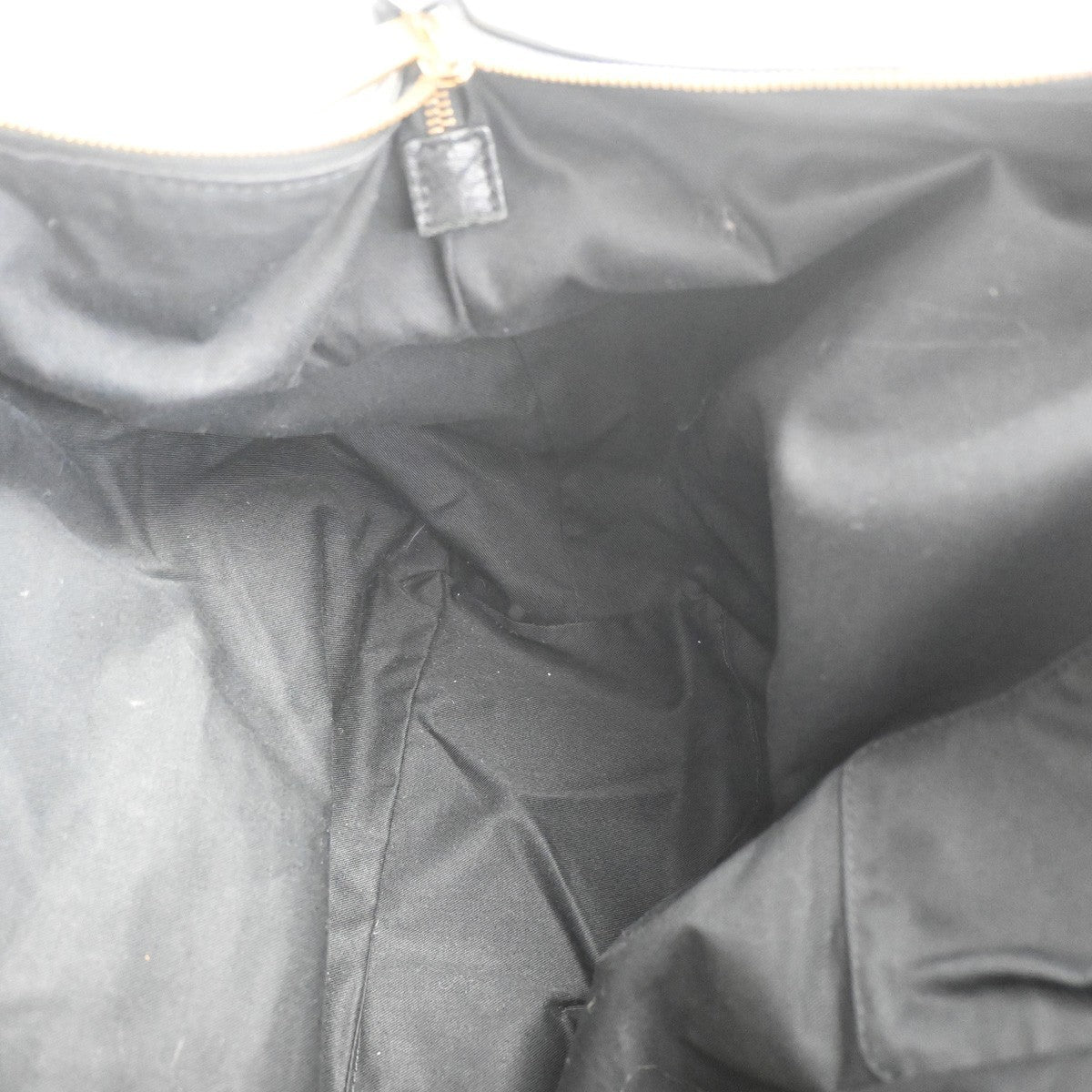 YVES SAINT LAURENT Easy Handbag Boston Black Leather GHW France 65DA105
