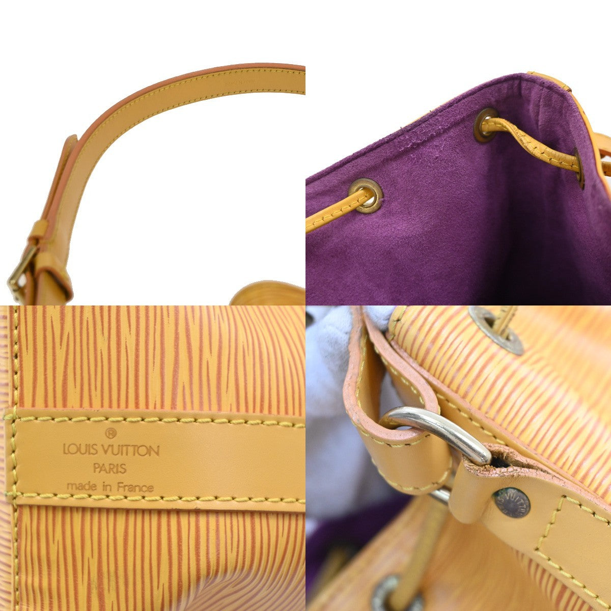 LOUIS VUITTON Petit Noe Drawstring Shoulder Bag Epi Leather YW M44109 81PA051