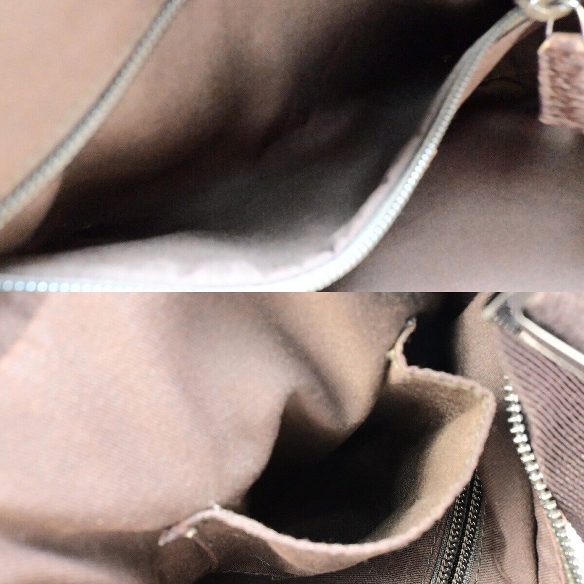 GUCCI GG Pattern Shoulder Bag Canvas Leather Brown SHW Made in  Italy 61EB656