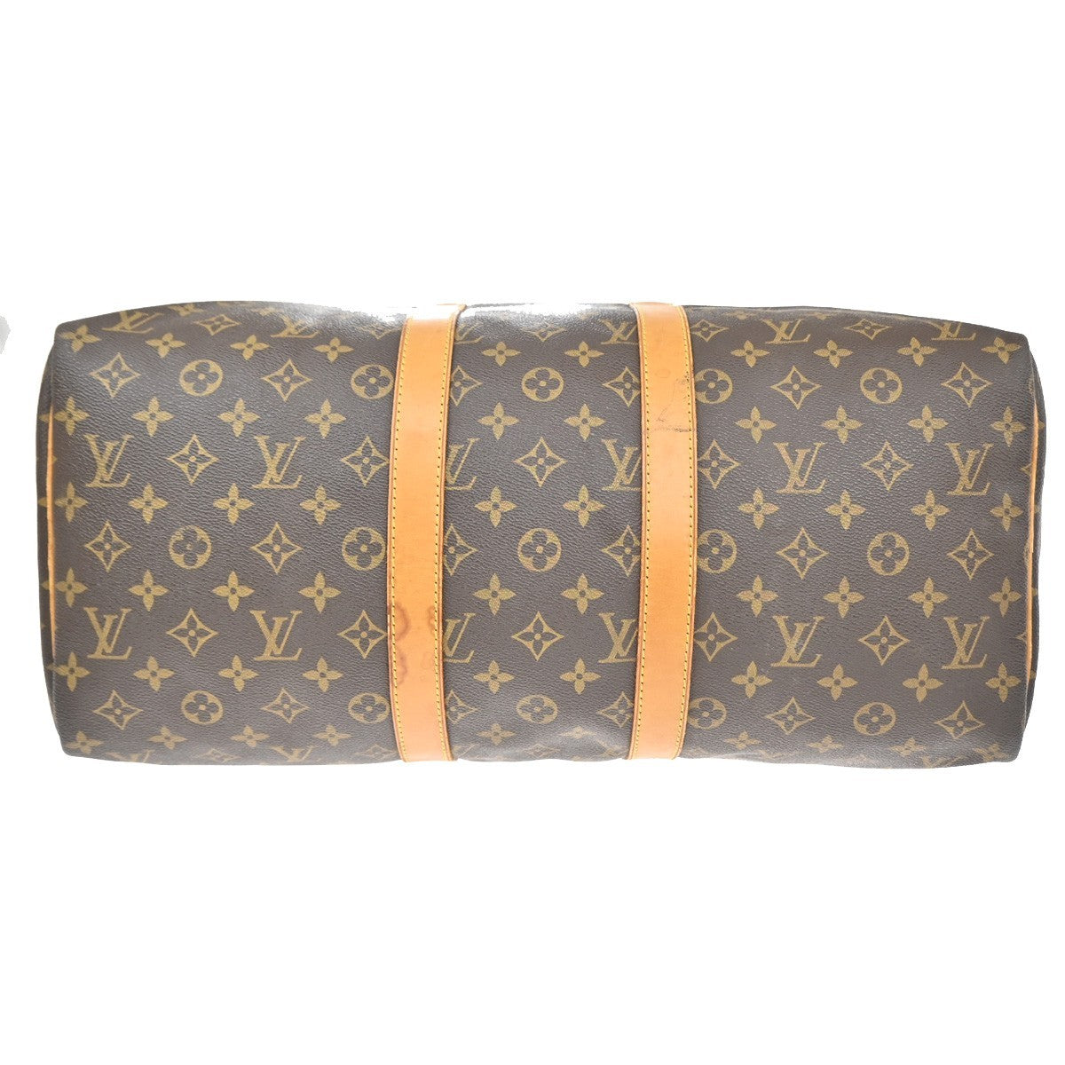 LOUIS VUITTON Keepall 45 Travel Hand Bag Monogram Leather Brown M41428 96YJ208