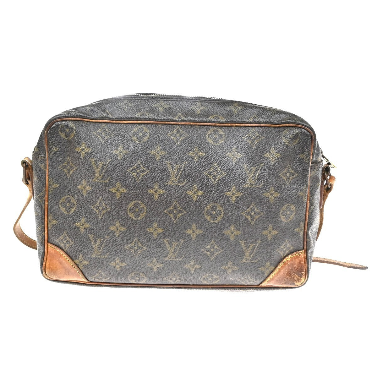 LOUIS VUITTON Trocadero 30 Shoulder Bag Monogram Leather Brown M51272 30CA797