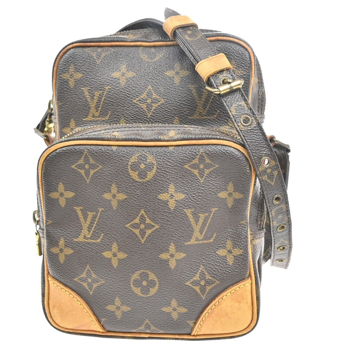 LOUIS VUITTON Amazon Crossbody Shoulder Bag Monogram Leather BN M45236 73MA314