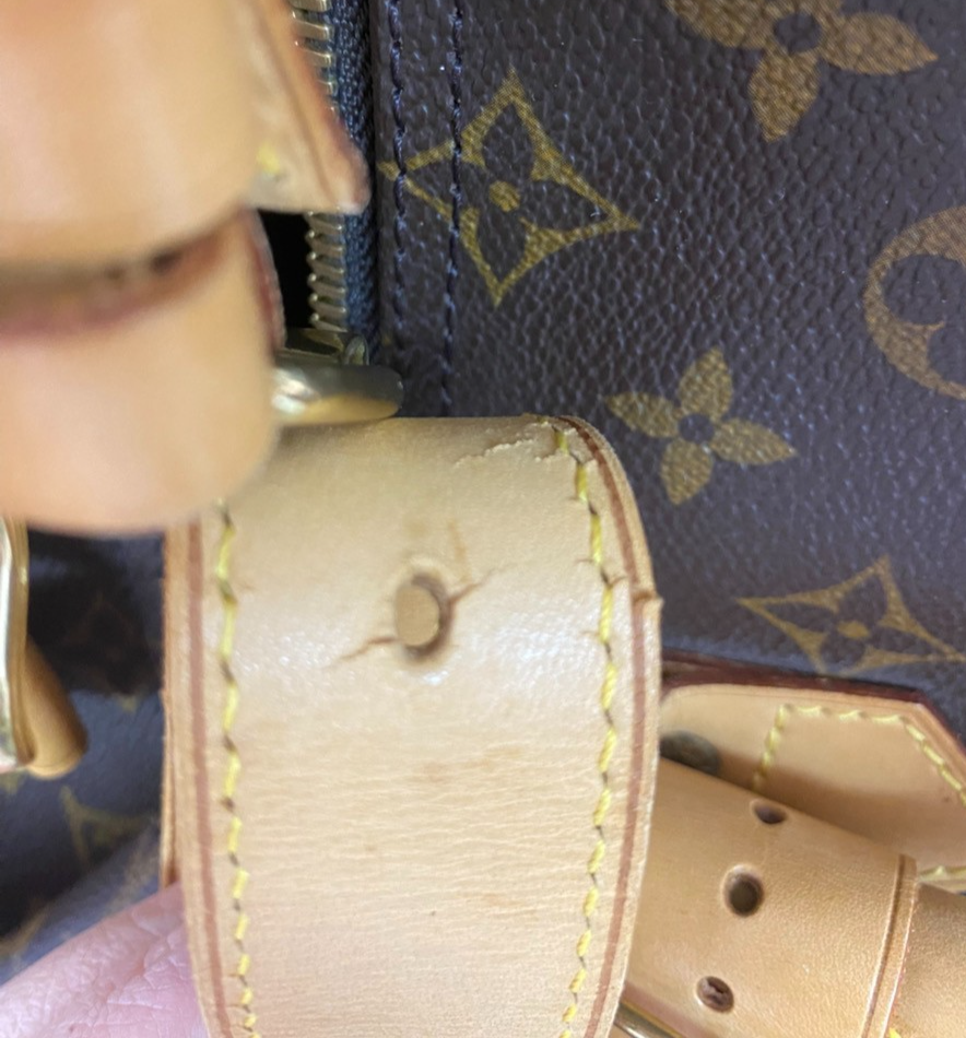 LOUIS VUITTON Travel Hand Cruiser Bag 40 Monogram Leather Brown M41139 96KC217