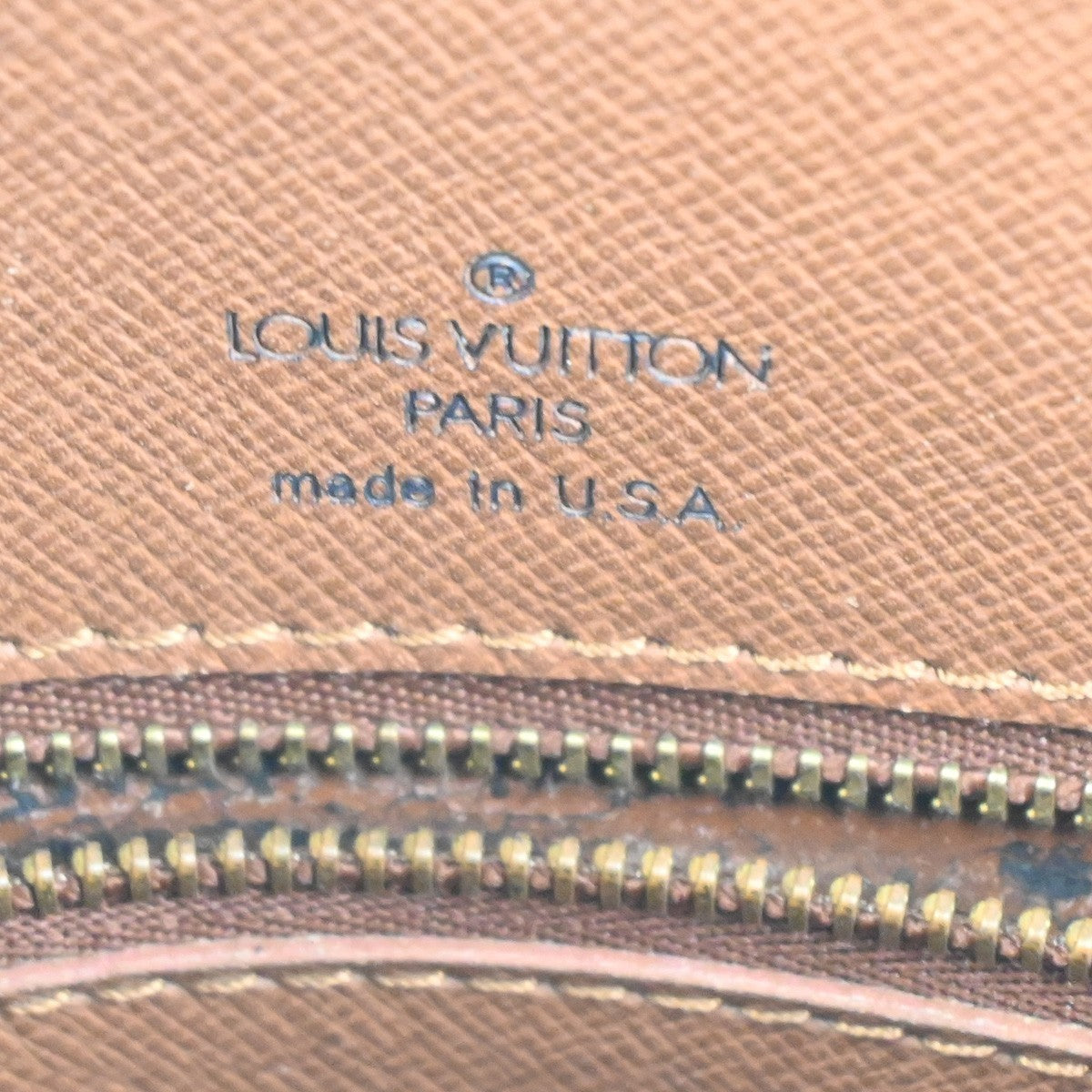 LOUIS VUITTON BABYLONE Shoulder Bag Monogram Leather Brown U.S.A M51102 31KC403